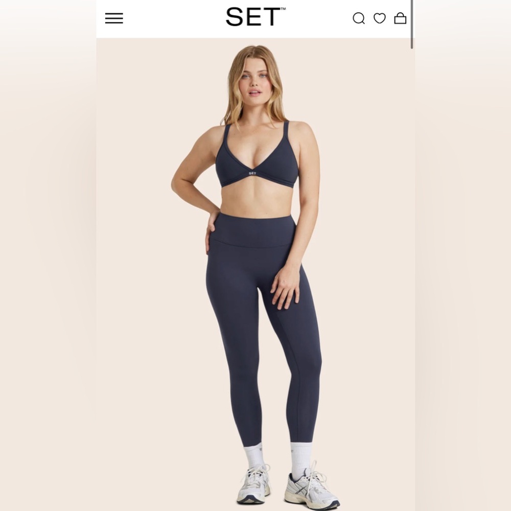 SET Active Navy Leggings